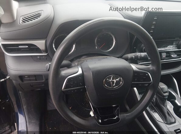 5TDCZRBH9MS140822 2021 TOYOTA HIGHLANDER Синий 