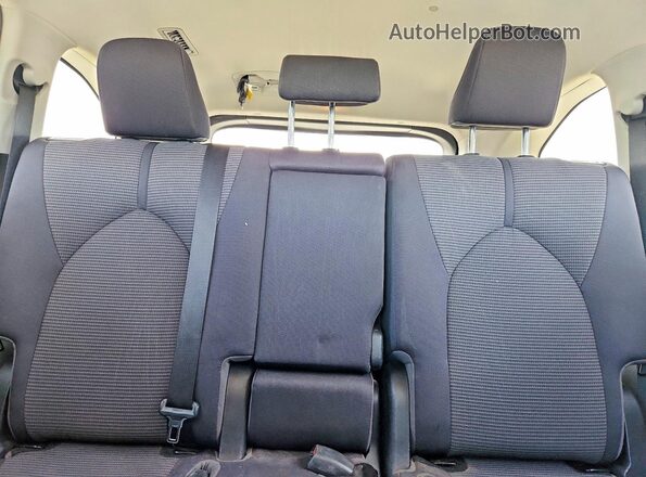 5TDCZRBHXLS012328 2020 TOYOTA HIGHLANDER Charcoal Vista de los asientos traseros