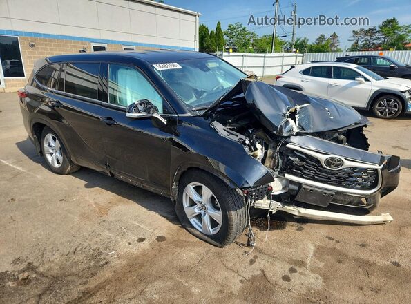 5TDCZRBHXLS505877 2020 TOYOTA HIGHLANDER Black 