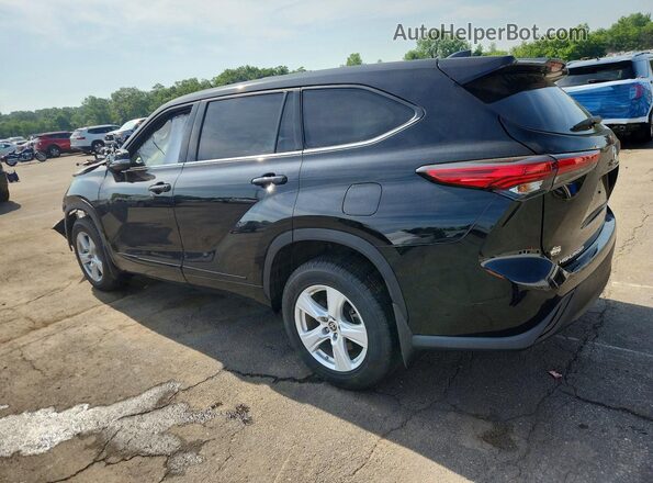 5TDCZRBHXLS505877 2020 TOYOTA HIGHLANDER Black 