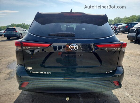 5TDCZRBHXLS505877 2020 TOYOTA HIGHLANDER Black 