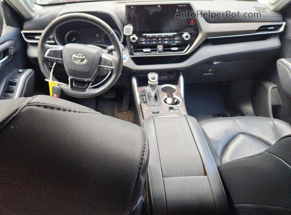 5TDDBRCH4MS016495 2021 TOYOTA HIGHLANDER Black Dashboard view