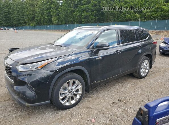 5TDDBRCH4MS016495 2021 TOYOTA HIGHLANDER Black 