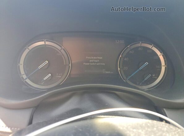 5TDDBRCH4MS016495 2021 TOYOTA HIGHLANDER Black Instrument cluster view
