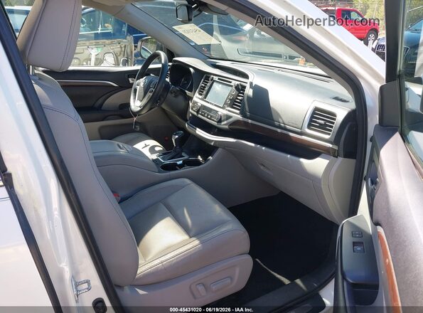 5TDDCRFH2GS014838 2016 TOYOTA HIGHLANDER HYBRID White 