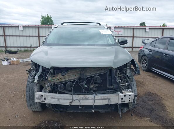 5TDDGRFH0JS038180 2018 TOYOTA HIGHLANDER HYBRID Green Вид задньої частини салону