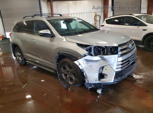 5TDDGRFH6JS040287 2018 TOYOTA HIGHLANDER Серый 