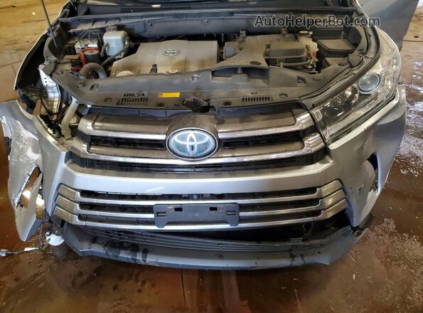 5TDDGRFH6JS040287 2018 TOYOTA HIGHLANDER Серый 