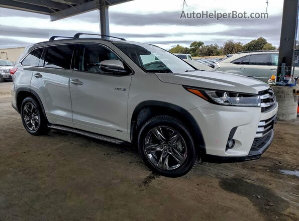 5TDDGRFH7HS024786 2017 TOYOTA HIGHLANDER White Front right