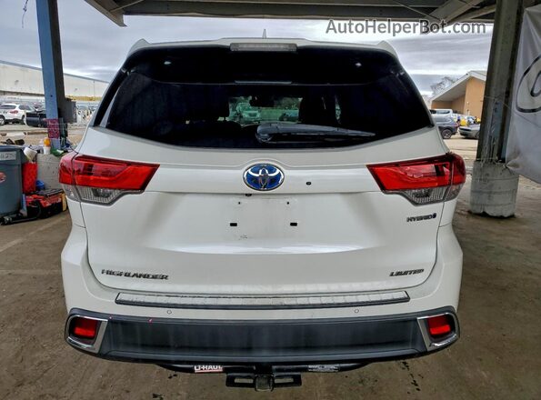 5TDDGRFH7HS024786 2017 TOYOTA HIGHLANDER White Rear view
