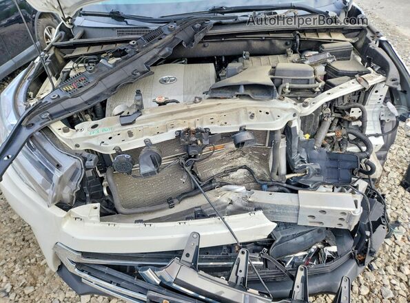 5TDDGRFH7JS051461 2018 TOYOTA HIGHLANDER White Շարժիչի բաժամունքի տեսք
