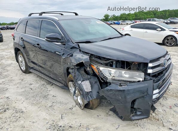 5TDDGRFH8JS039979 2018 TOYOTA HIGHLANDER Черный 