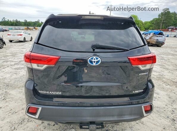 5TDDGRFH8JS039979 2018 TOYOTA HIGHLANDER Черный 