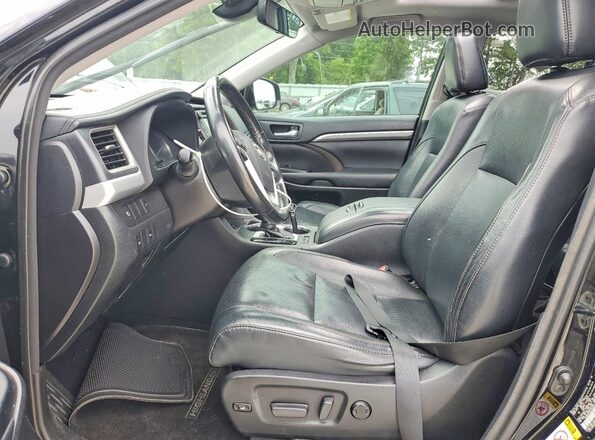 5TDDGRFH8JS039979 2018 TOYOTA HIGHLANDER Черный 