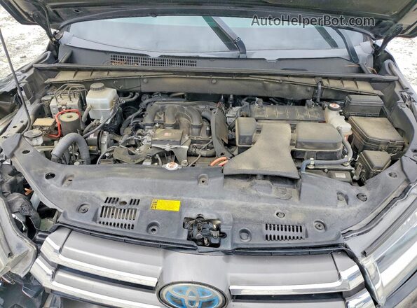 5TDDGRFH8JS039979 2018 TOYOTA HIGHLANDER Черный 