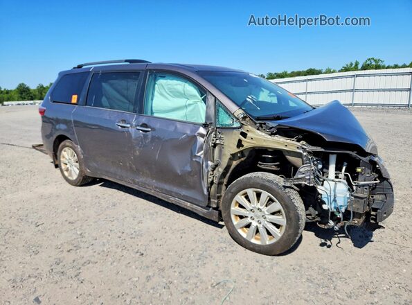 5TDDK3DC0GS131387 2016 TOYOTA SIENNA Gray 
