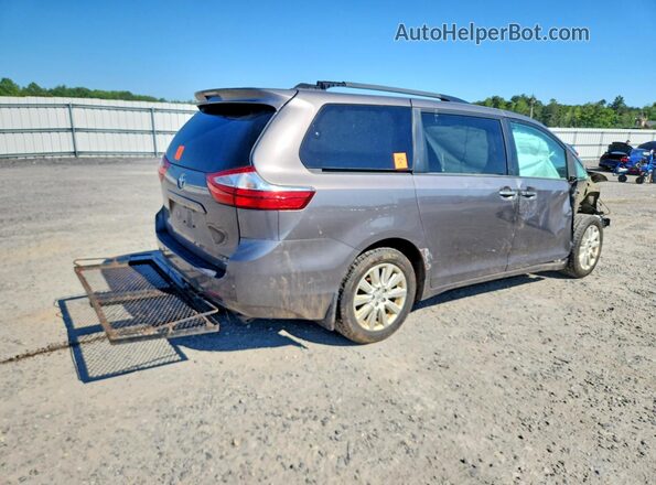 5TDDK3DC0GS131387 2016 TOYOTA SIENNA Gray 