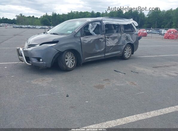 5TDDK3DC0GS139831 2016 TOYOTA SIENNA Серый Передняя левая четверть