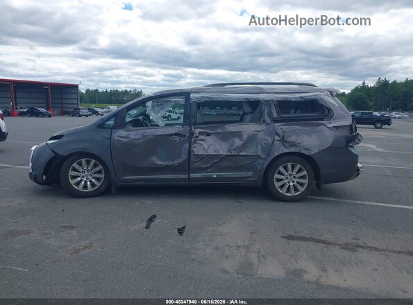 5TDDK3DC0GS139831 2016 TOYOTA SIENNA Серый Панорамный вид салона 360°