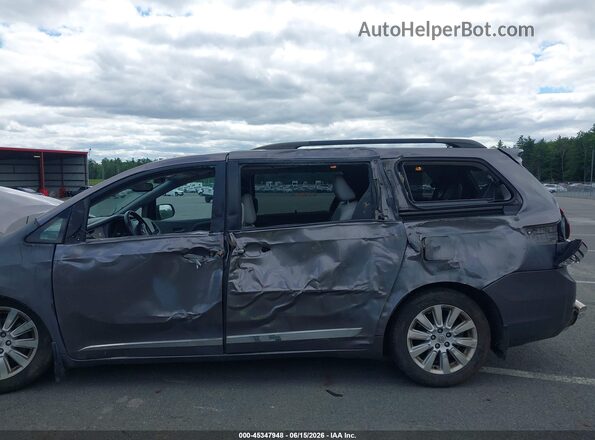 5TDDK3DC0GS139831 2016 TOYOTA SIENNA Серый Вид спереди
