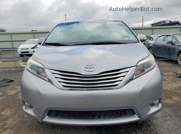 5TDDK3DC1GS130717 2016 TOYOTA SIENNA Silver Vista frontal
