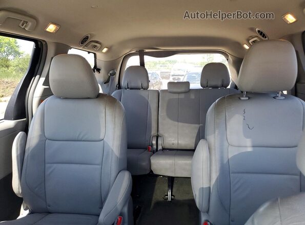 5TDDK3DC2GS140799 2016 TOYOTA SIENNA Gray უკანა სავარძლების ხედი