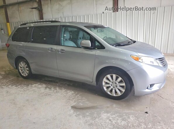 5TDDK3DC3GS137801 2016 TOYOTA SIENNA Silver Առջևի աջ