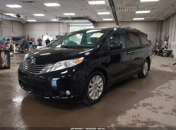 5TDDK3DC4GS129805 2016 TOYOTA SIENNA Black Front left