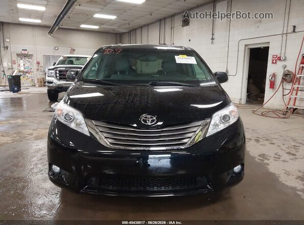 5TDDK3DC4GS129805 2016 TOYOTA SIENNA Black Instrument cluster view