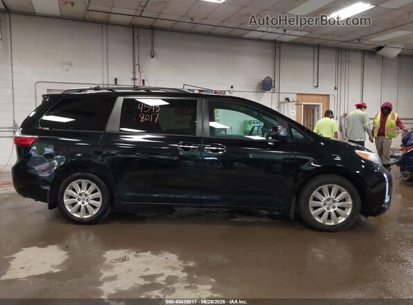5TDDK3DC4GS129805 2016 TOYOTA SIENNA Black Rear interior view