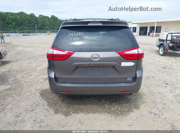 5TDDK3DC4GS143395 2016 TOYOTA SIENNA Gray 