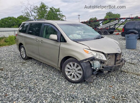 5TDDK3DC5GS142708 2016 TOYOTA SIENNA Gold წინა მარჯვენა