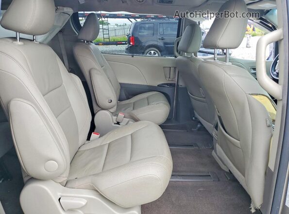 5TDDK3DC5GS142708 2016 TOYOTA SIENNA Gold უკანა სავარძლების ხედი