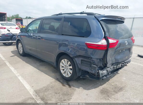 5TDDK3DC5GS145141 2016 TOYOTA SIENNA Light Blue Tył lewy
