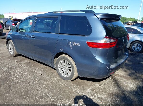 5TDDK3DC8GS145120 2016 TOYOTA SIENNA Light Blue Trasero izquierdo