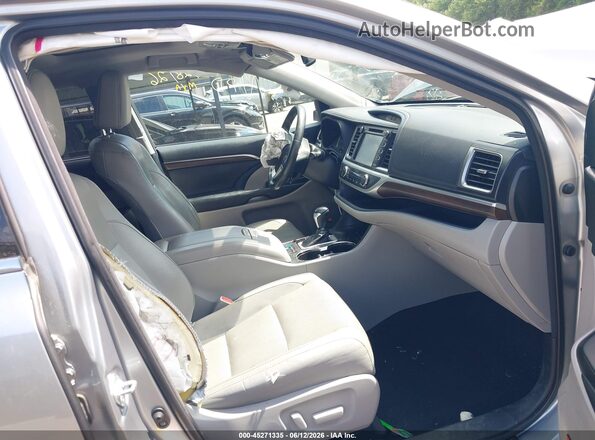 5TDDKRFH7GS346194 2016 TOYOTA HIGHLANDER Silver Սալոնի դիմացի տեսք