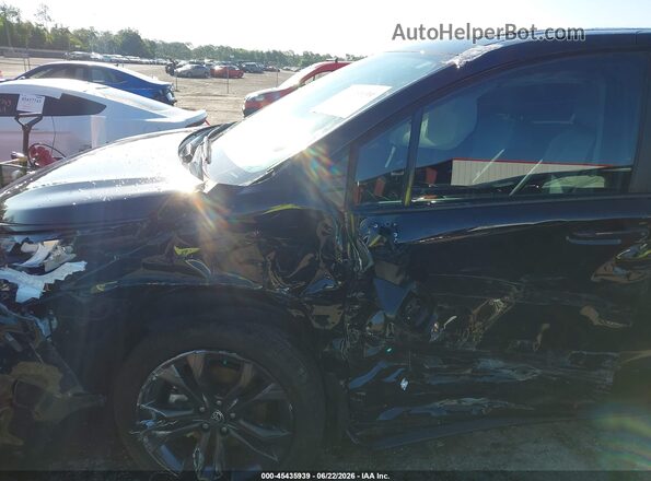 5TDDRKEC0SS289029 2025 TOYOTA SIENNA Black Вид спереду