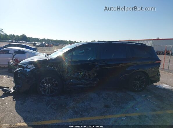 5TDDRKEC0SS289029 2025 TOYOTA SIENNA Black Панорамний вид салону 360°
