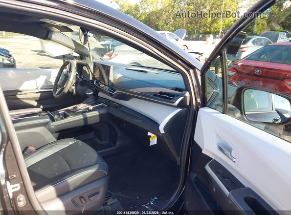 5TDDRKEC0SS289029 2025 TOYOTA SIENNA Black Вид салону спереду