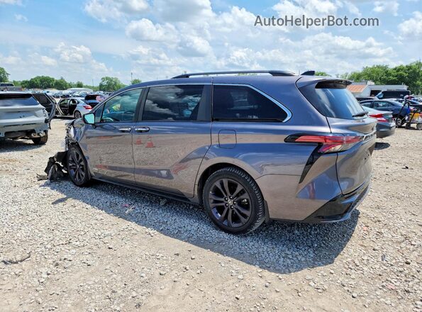 5TDDRKEC6MS051902 2021 TOYOTA SIENNA Gray Հետևի ձախ