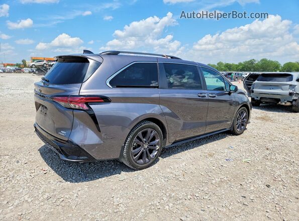 5TDDRKEC6MS051902 2021 TOYOTA SIENNA Gray Հետևի աջ