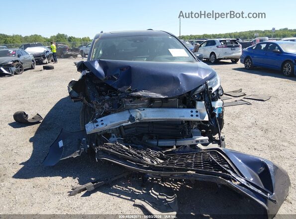 5TDDSKFC0SS167127 2025 TOYOTA SIENNA Blue Առջևի վահանակի տեսք