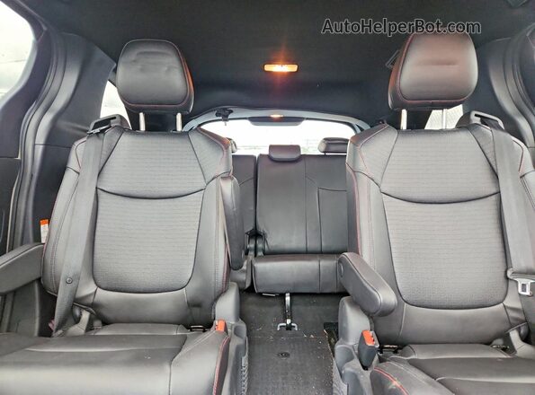 5TDDSKFC0SS171081 2025 TOYOTA SIENNA Gray Widok tylnych siedzeń