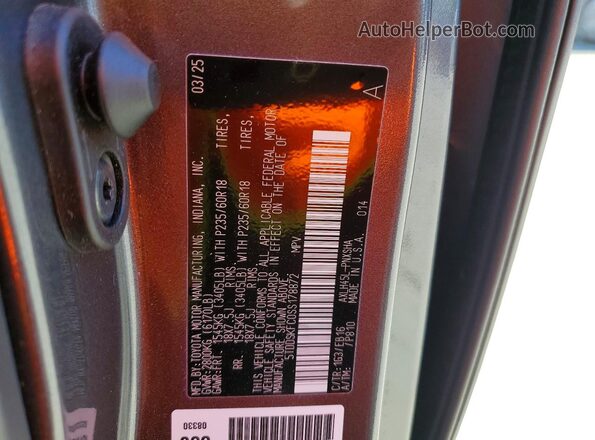 5TDDSKFC0SS178872 2025 TOYOTA SIENNA Серый 