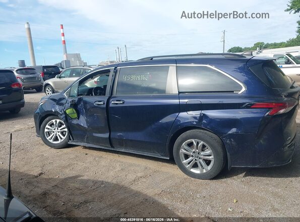 5TDDSKFC7PS097391 2023 TOYOTA SIENNA Dark Blue უკანა სალონის ხედი