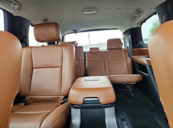 5TDDW5G10GS135255 2016 TOYOTA SEQUOIA White უკანა სავარძლების ხედი
