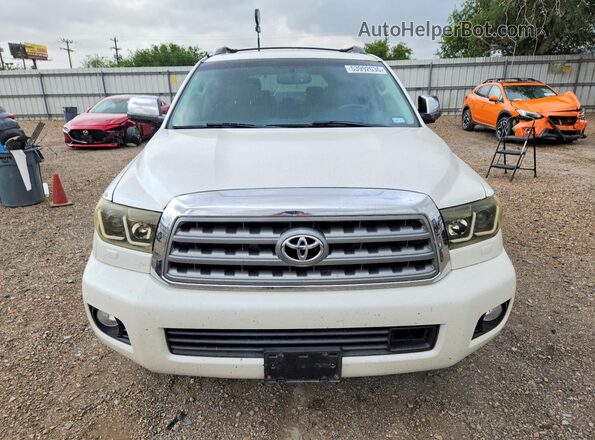 5TDDW5G10GS135255 2016 TOYOTA SEQUOIA White წინა ხედი