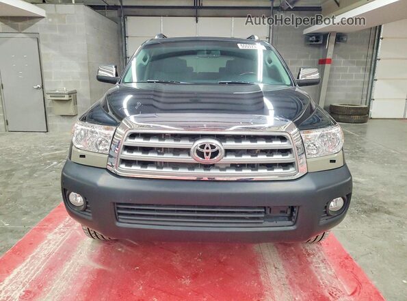 5TDDW5G11GS136379 2016 TOYOTA SEQUOIA Black Widok z przodu