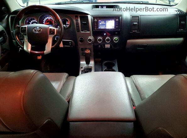 5TDDW5G11GS136379 2016 TOYOTA SEQUOIA Black Widok deski rozdzielczej