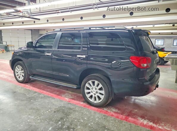 5TDDW5G11GS136379 2016 TOYOTA SEQUOIA Black Tył lewy